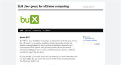 Desktop Screenshot of bux-org.com